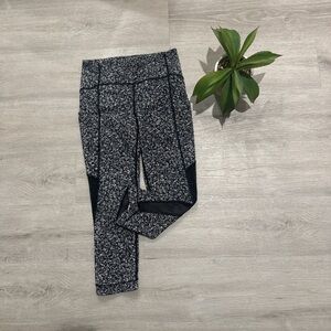 lululemon athletica Black and White Leggings